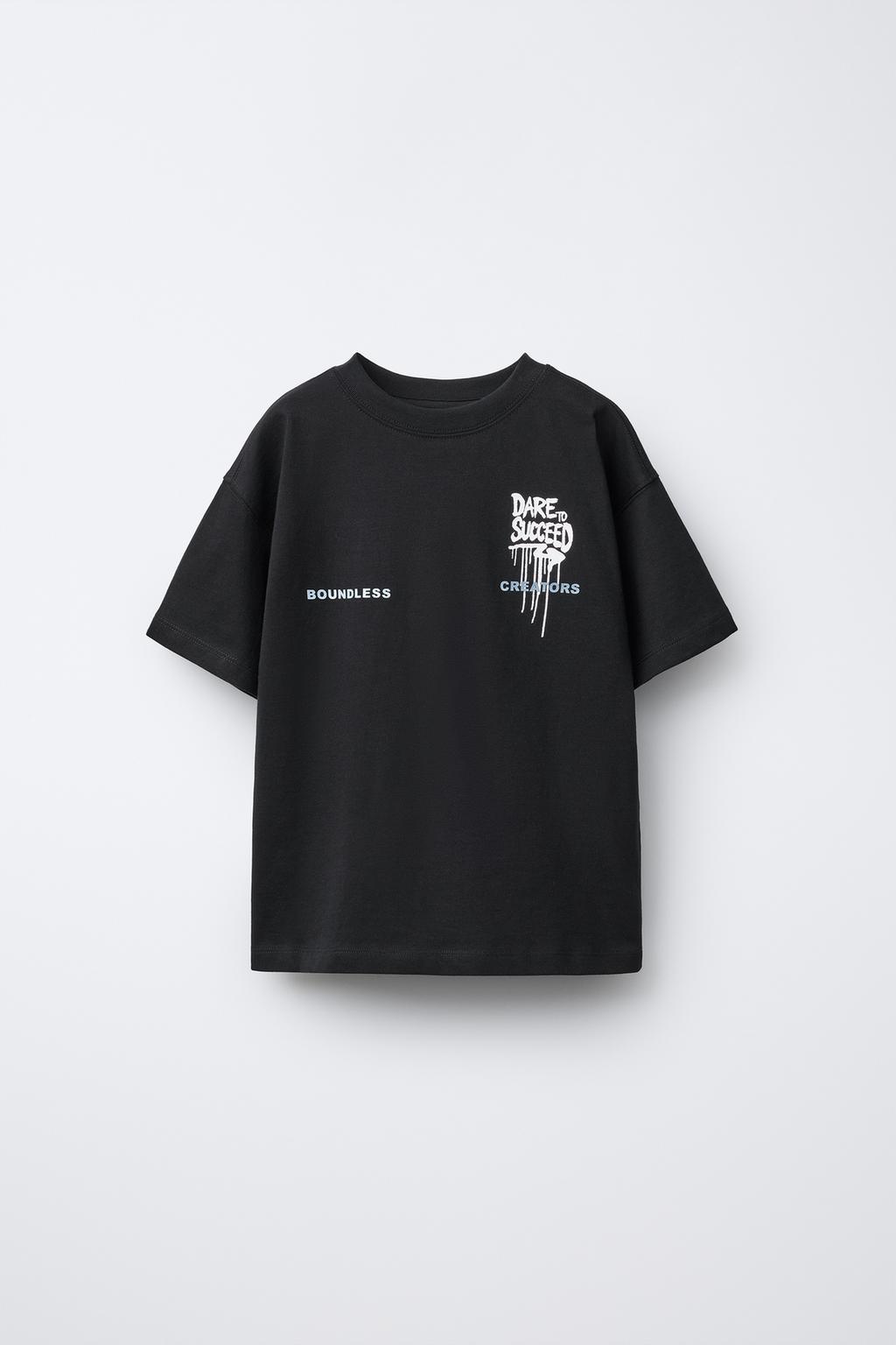 ФУТБОЛКА С ГРАФФИТИ-ПРИНТОМ