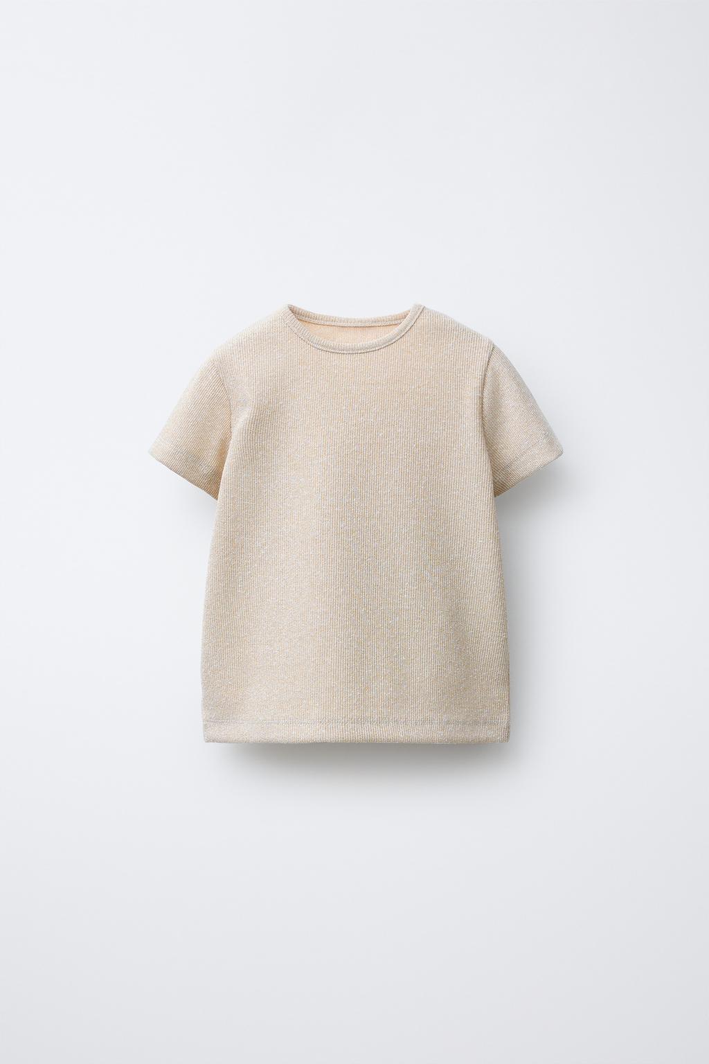 ФУТБОЛКА В РУБЧИК С БЛЁСТКАМИ