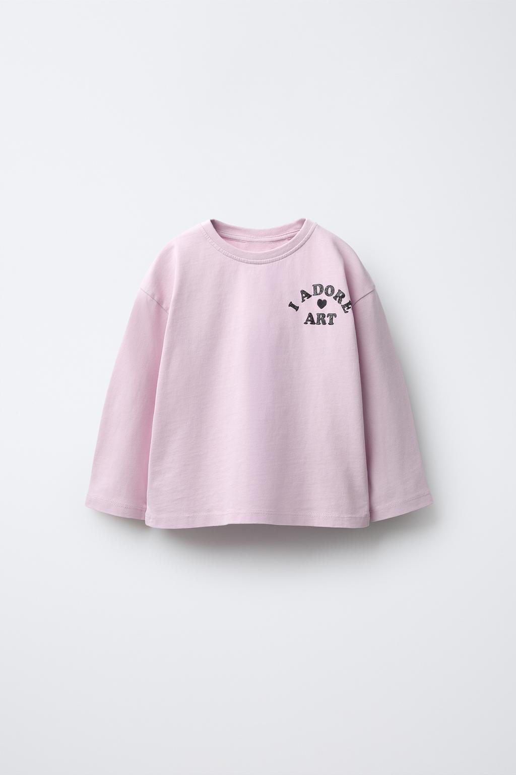 ЛОНГСЛИВ С БЛЕСТЯЩИМ ПРИНТОМ