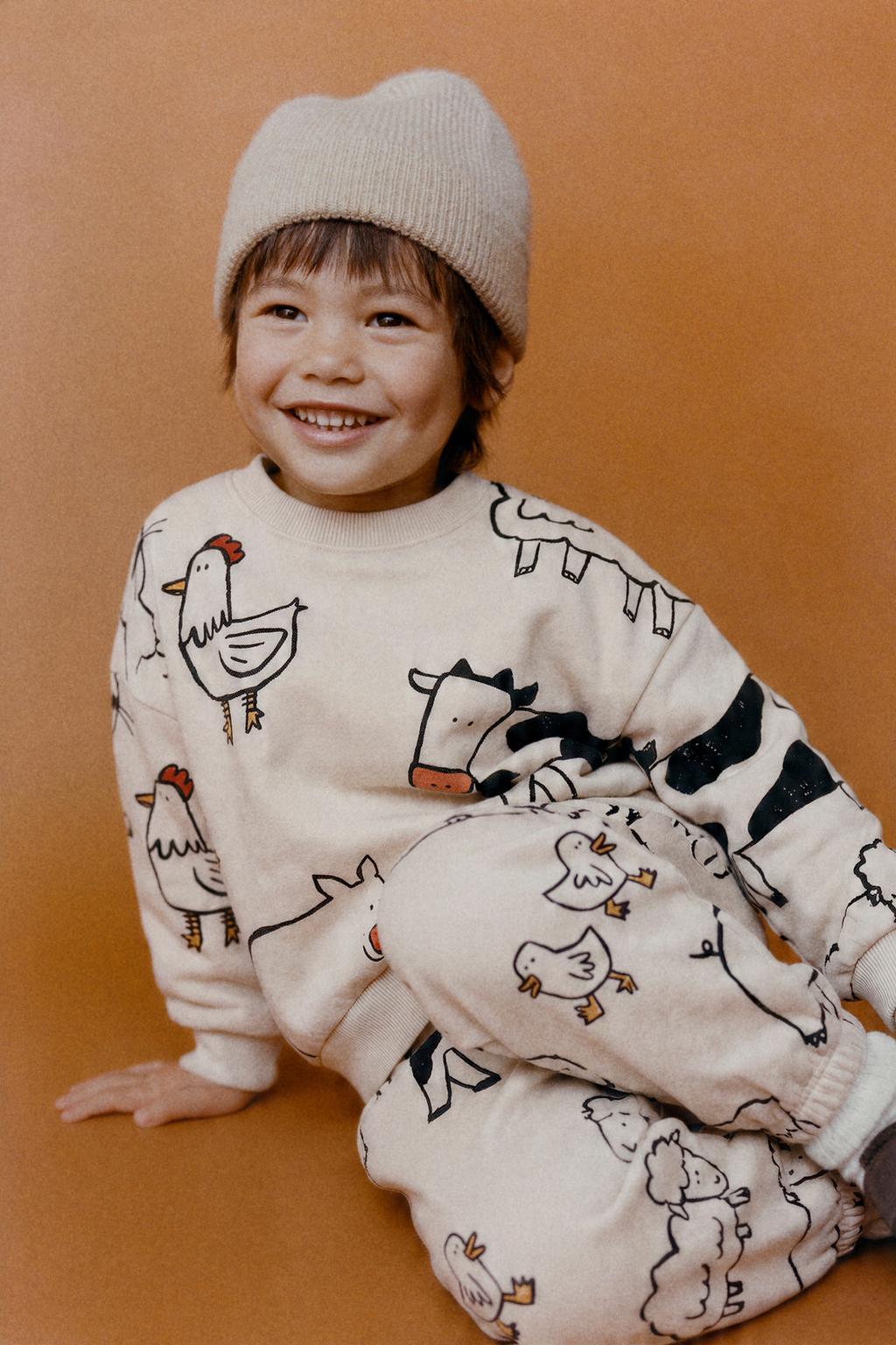 КОМПЛЕКТ ДЛЯ БЕГА С ПРИНТОМ  ФЕРМА 