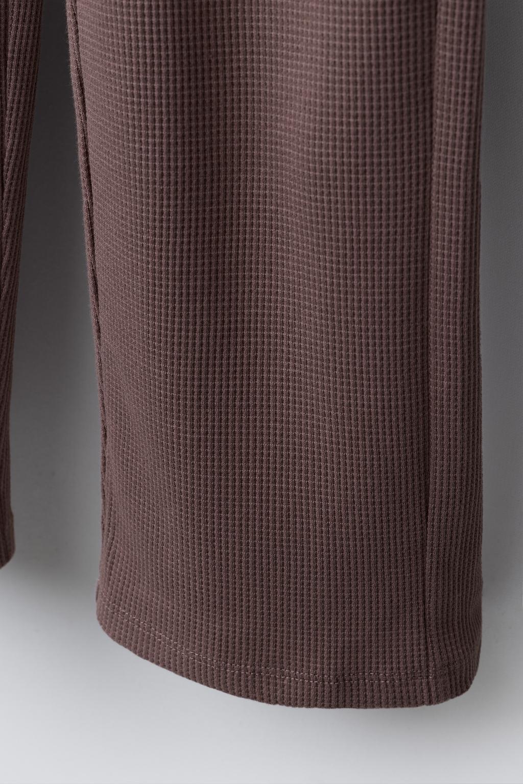 6-14 ЛЕТ/ПИЖАМА ВАФЕЛЬНАЯ С ВЫШИТЫМ ТЕКСТОМ