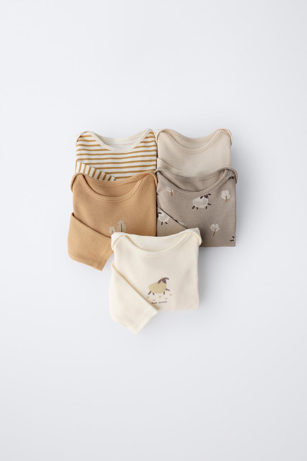 НАБОР ИЗ ПЯТИ БОДИ С ОВЕЧКАМИ