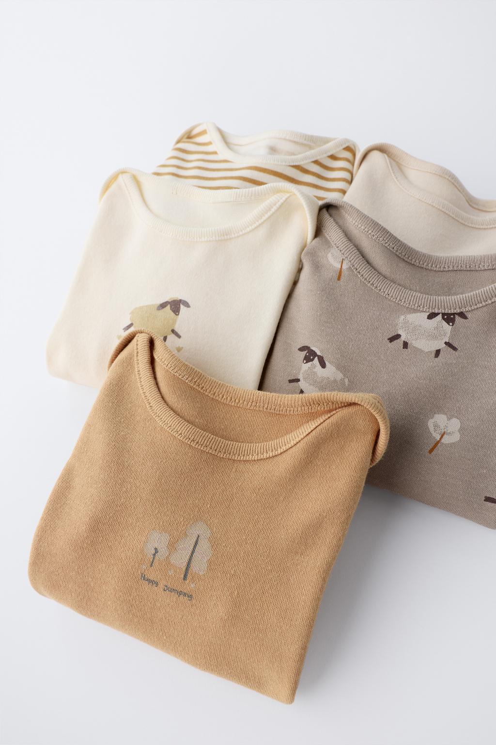 НАБОР ИЗ ПЯТИ БОДИ С ОВЕЧКАМИ