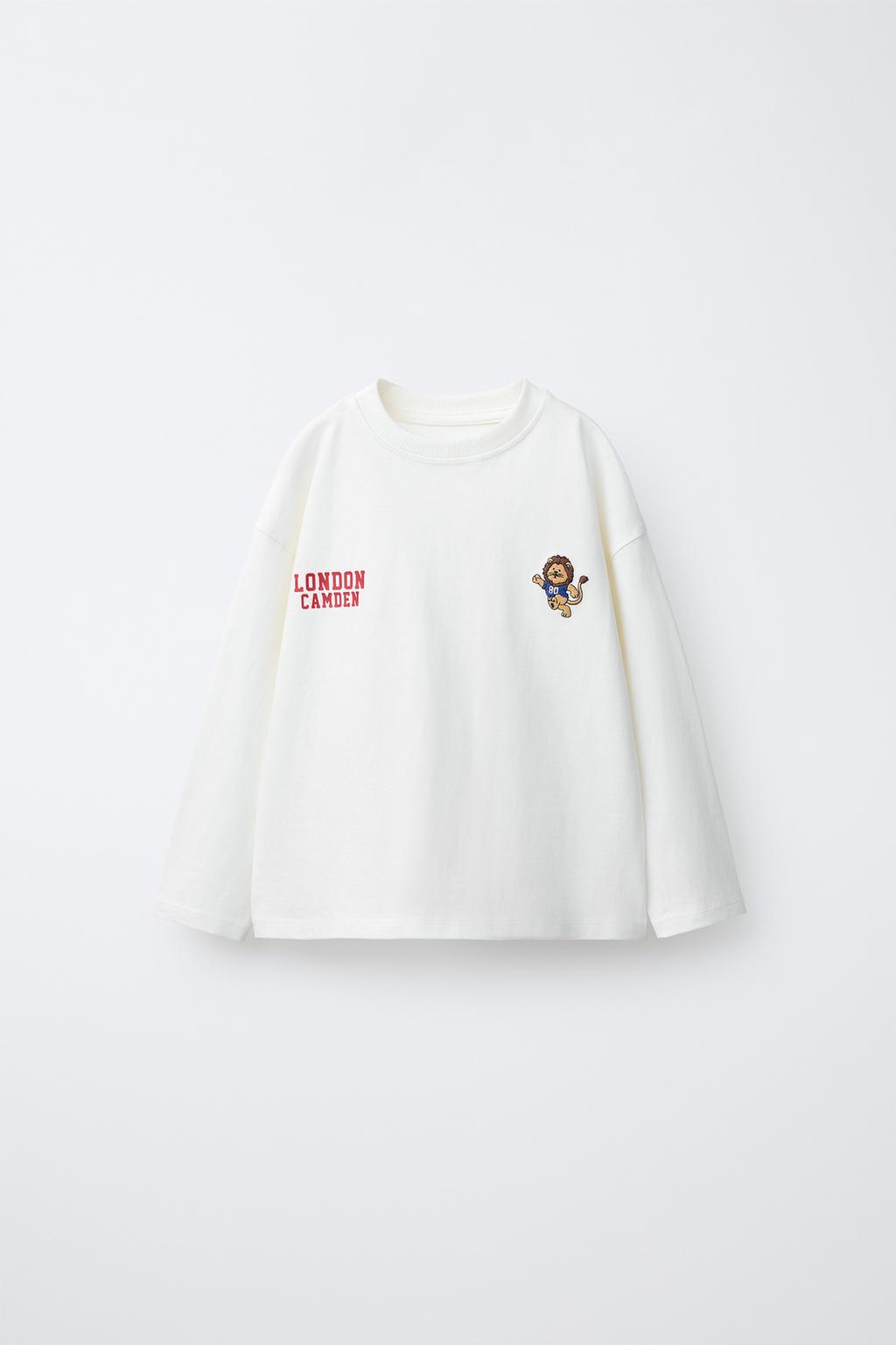 ФУТБОЛКА С ВЫШИТЫМ ЛЬВОМ