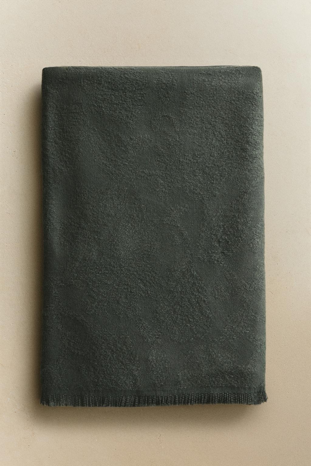 Плед с цветочным жаккардовым узором