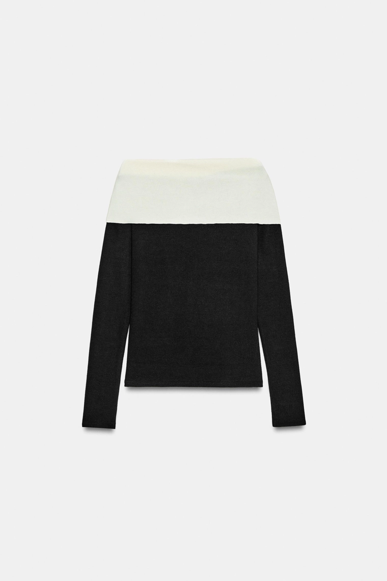 ТОП С ОТКРЫТЫМИ ПЛЕЧАМИ И ДЕТАЛЬЮ