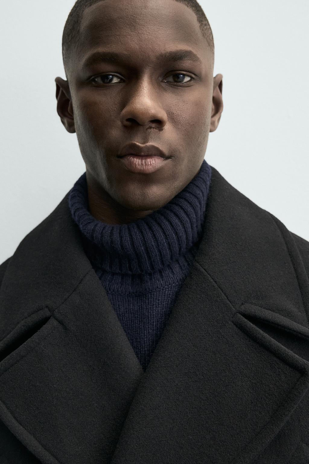 ДВУБОРТНОЕ ПАЛЬТО С КАРМАНАМИ