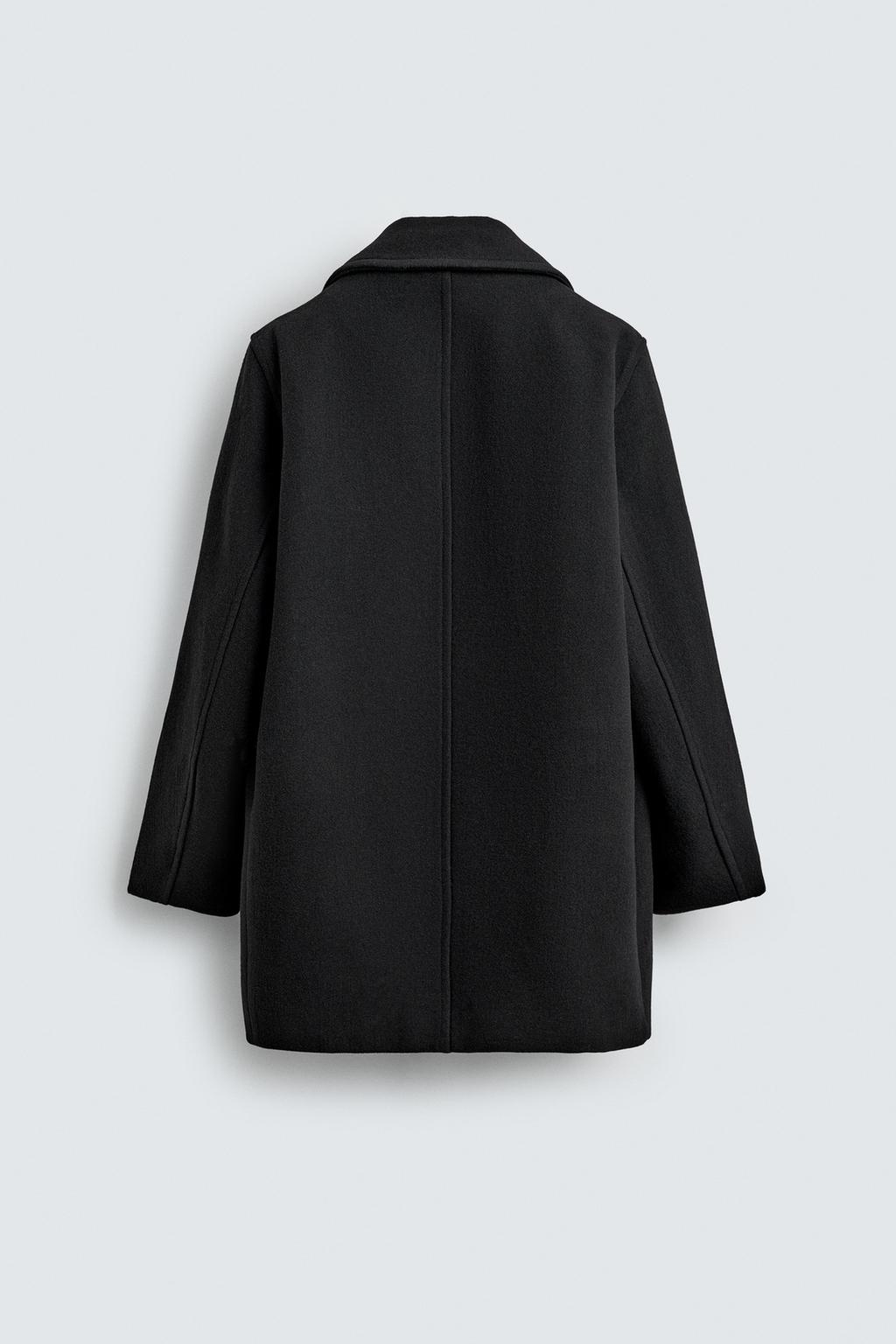 ДВУБОРТНОЕ ПАЛЬТО С КАРМАНАМИ