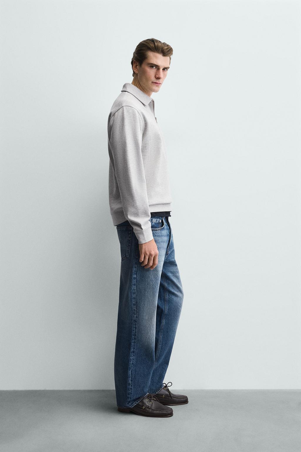 ТОЛСТОВКА ПОЛО ИЗ ИНТЕРЛОКА НА МОЛНИИ