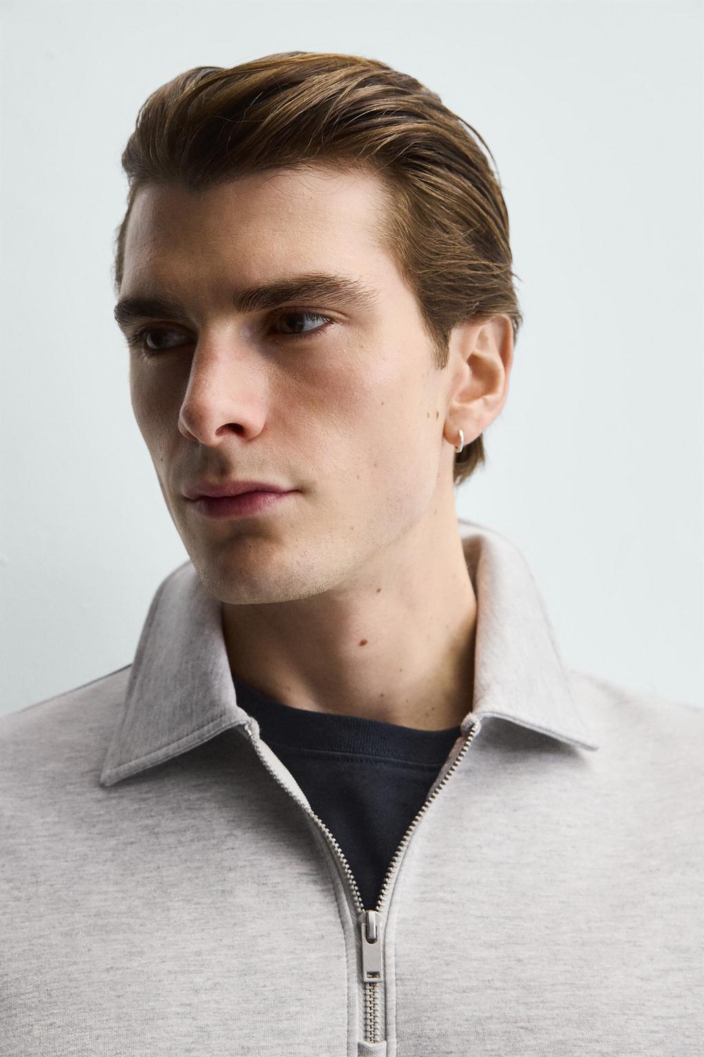 ТОЛСТОВКА ПОЛО ИЗ ИНТЕРЛОКА НА МОЛНИИ