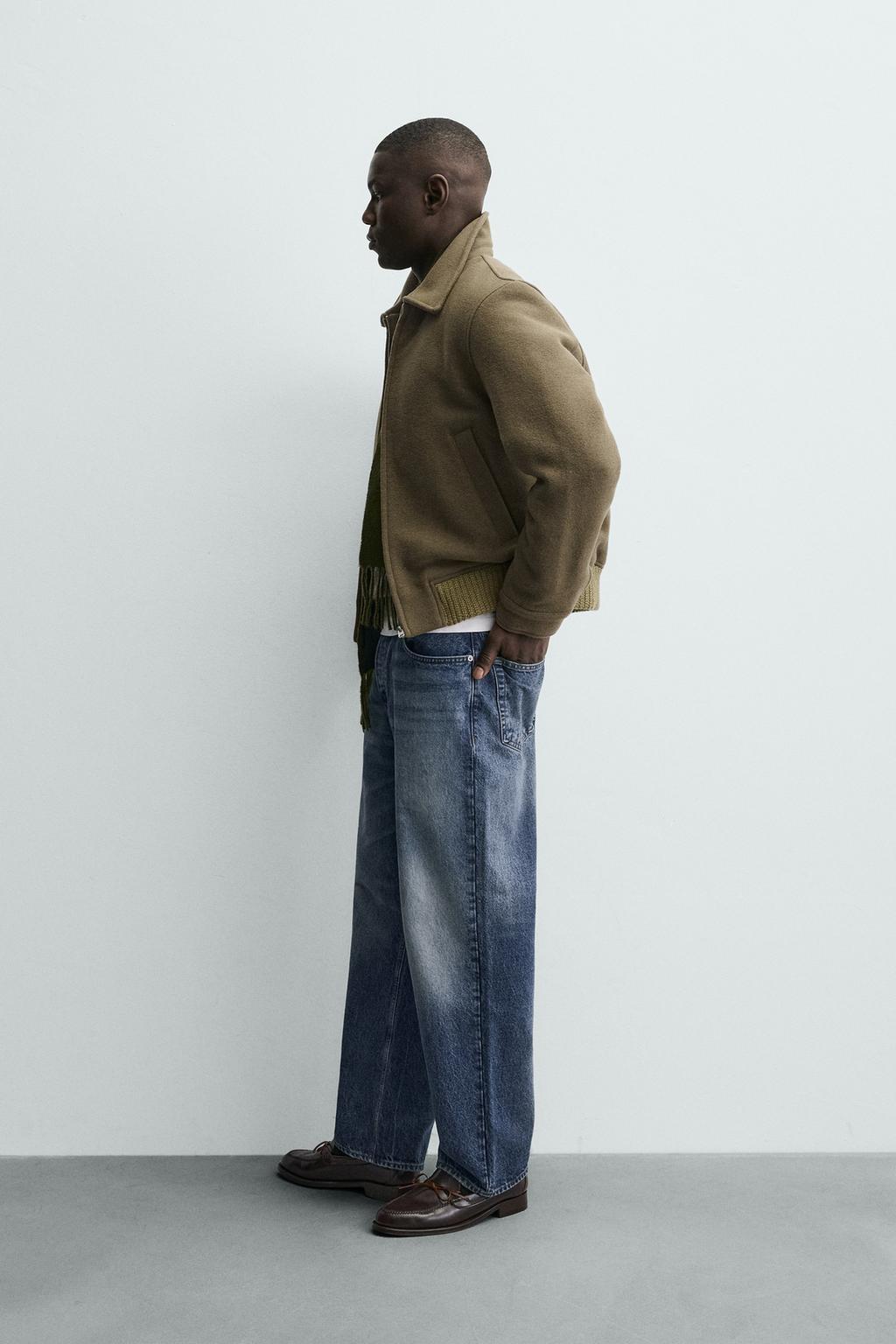 СТЕГАНАЯ КУРТКА ИЗ ШЕРСТЯНОЙ ТКАНИ