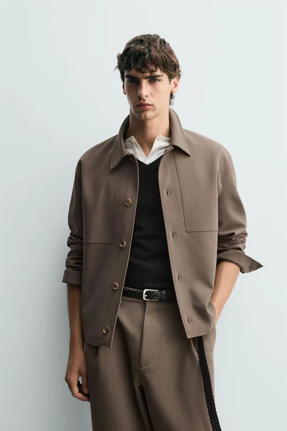 КУРТКА-РУБАШКА BOXY FIT