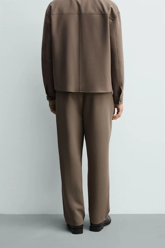 БРЮКИ RELAXED FIT СО СКЛАДКАМИ