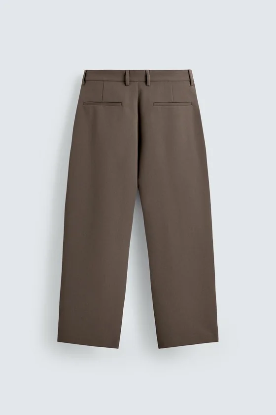 БРЮКИ RELAXED FIT СО СКЛАДКАМИ
