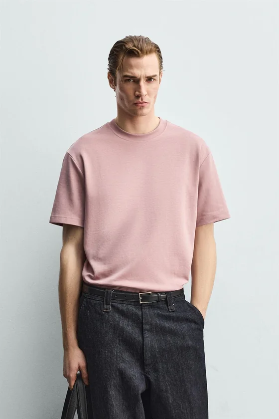 ФУТБОЛКА RELAXED FIT ИЗ ИНТЕРЛОКА