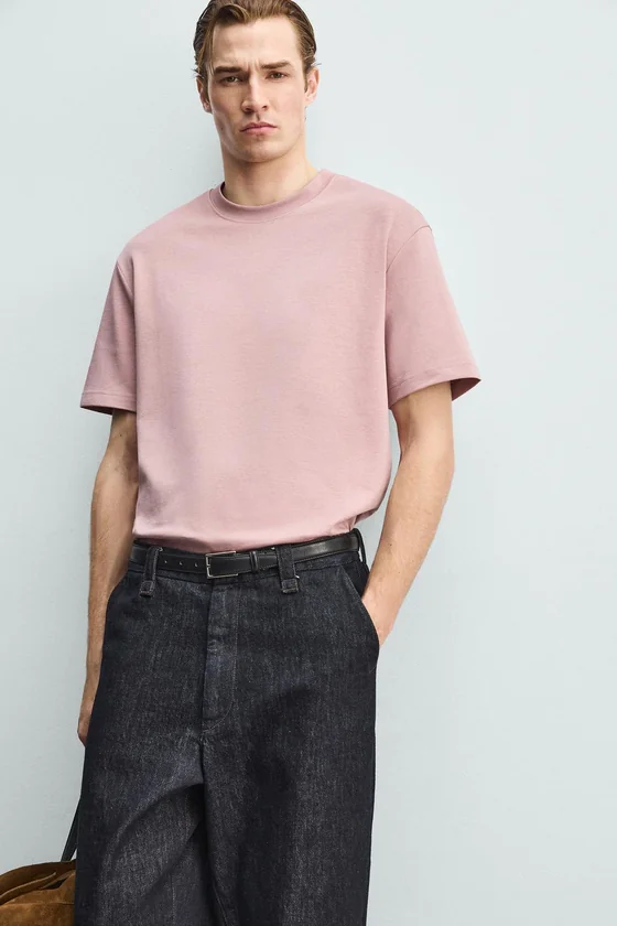 ФУТБОЛКА RELAXED FIT ИЗ ИНТЕРЛОКА