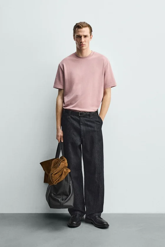 ФУТБОЛКА RELAXED FIT ИЗ ИНТЕРЛОКА