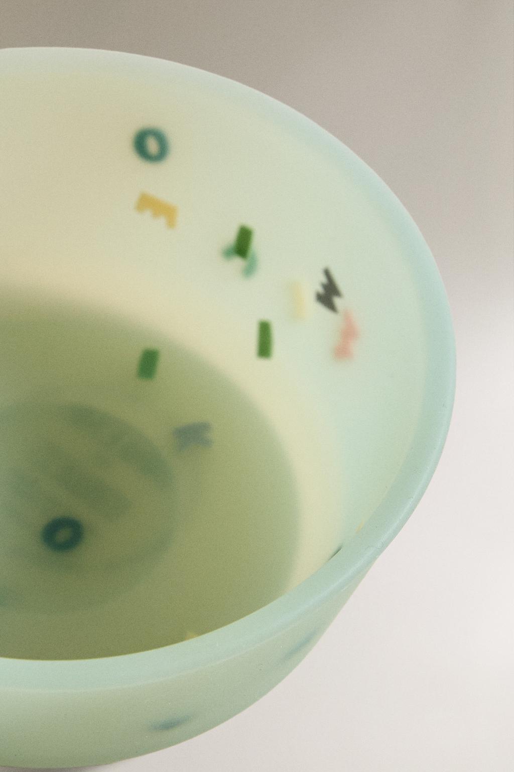 Детская миска из силикона с микки и минни ©disney