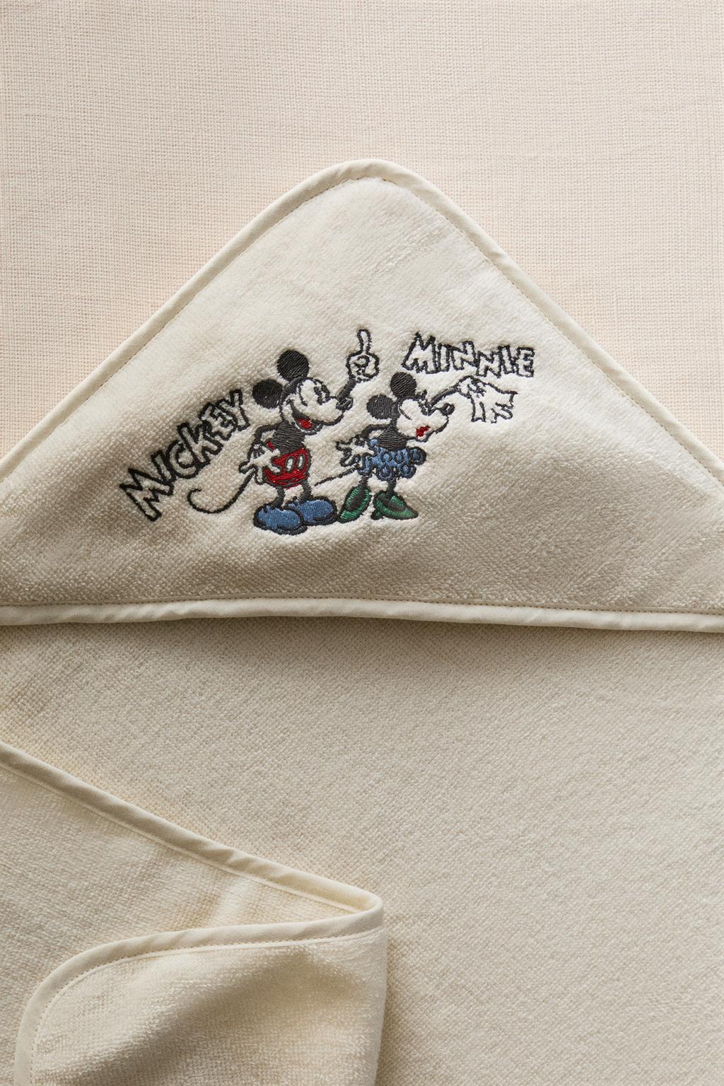 Полотенце с капюшоном mickey & minnie ©disney