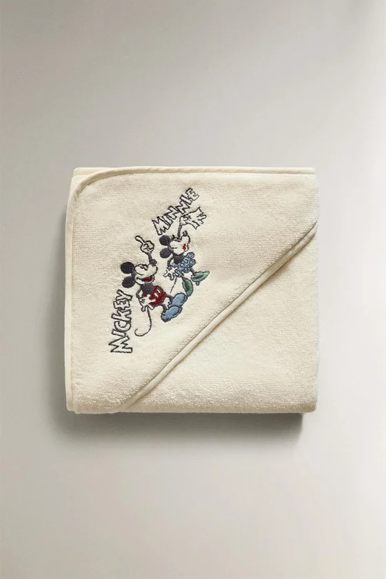 Полотенце с капюшоном mickey & minnie ©disney