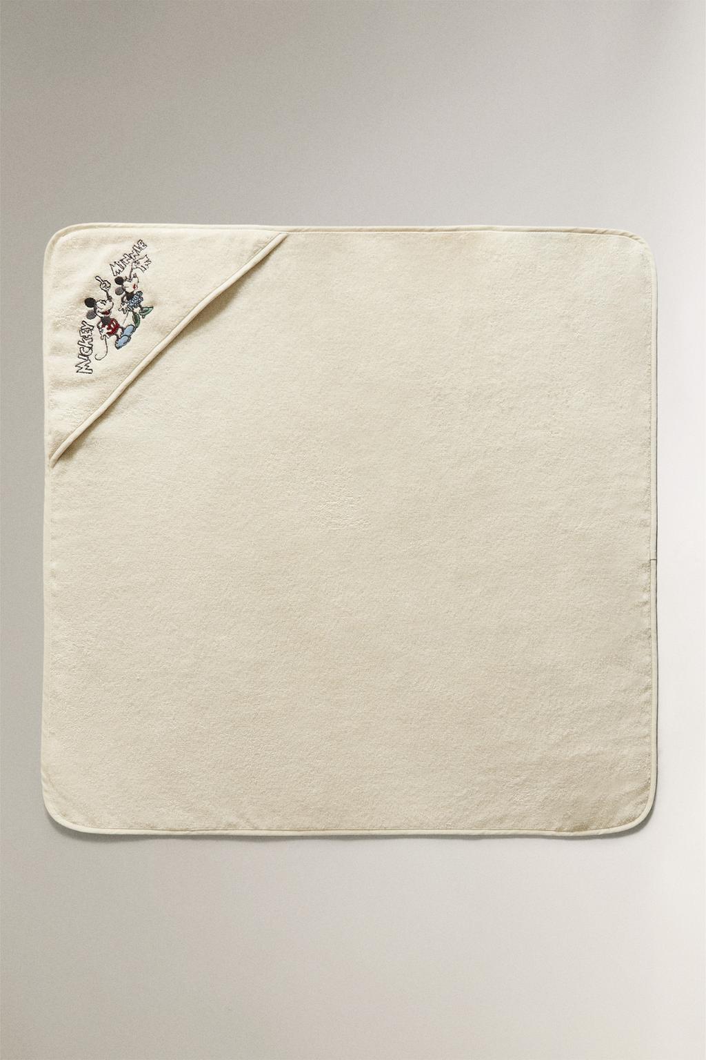 Полотенце с капюшоном mickey & minnie ©disney