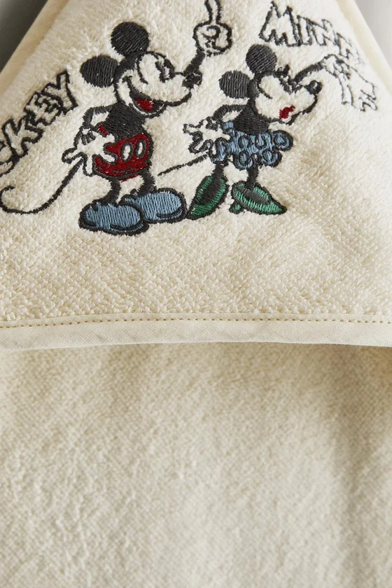 Полотенце с капюшоном mickey & minnie ©disney