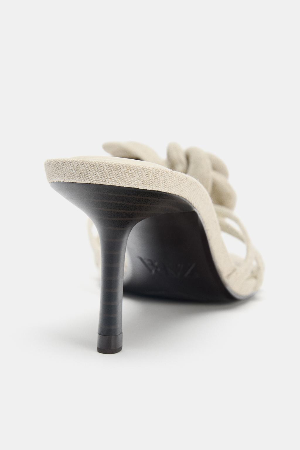 БОСОНОЖКИ С РЕМЕШКАМИ И ДЕКОРАТИВНОЙ ОТДЕЛКОЙ