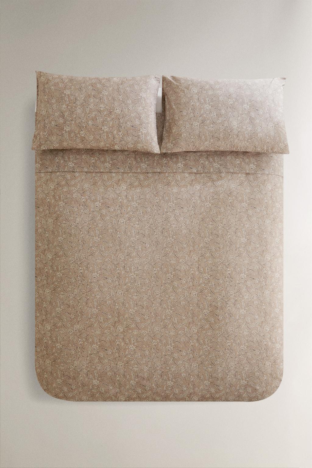 Покрывало с цветочным принтом