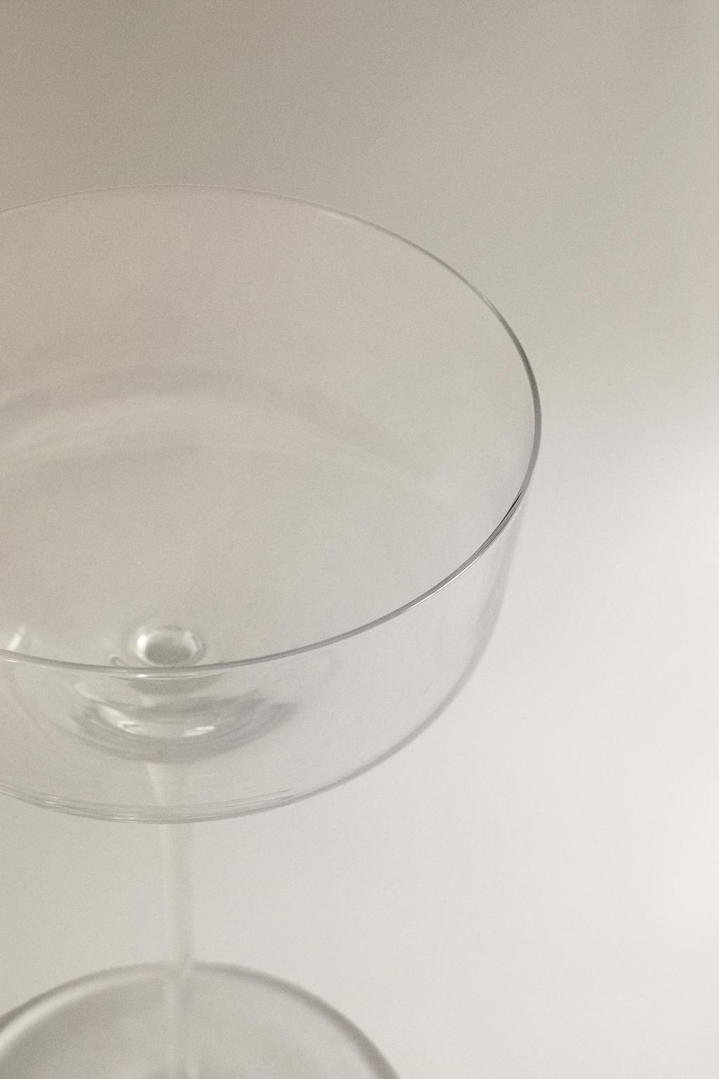 Фужер для игристого вина из душеного кристалла