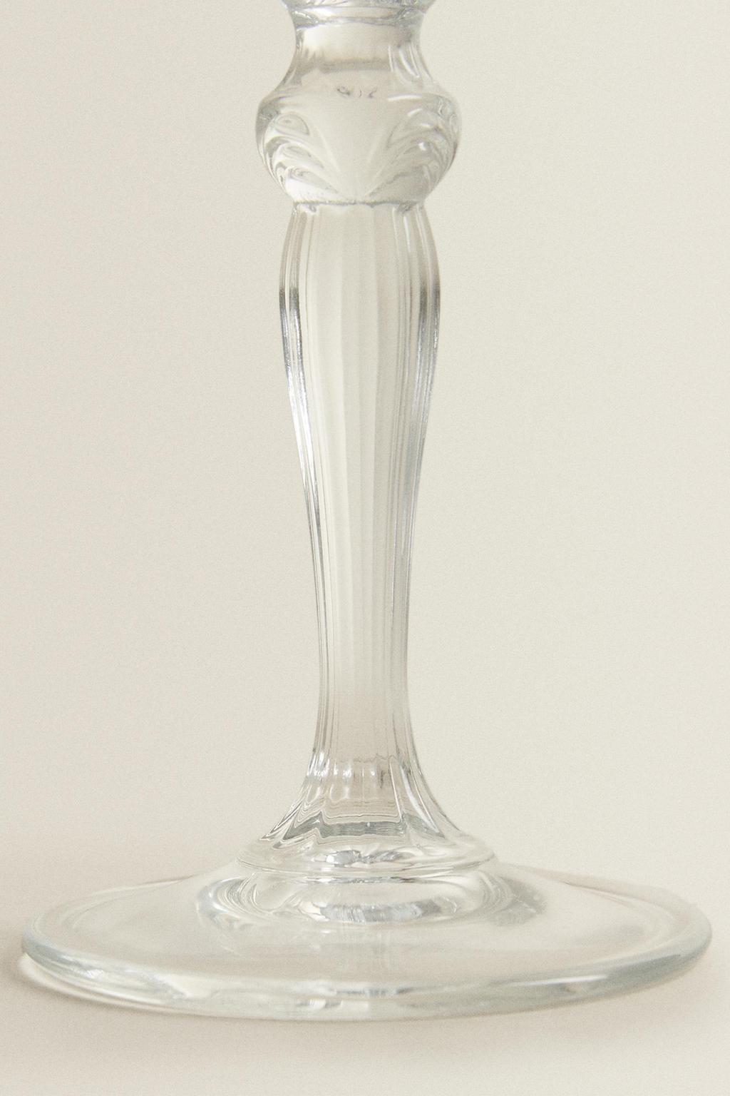 Флейта из кристалла с гравировкой