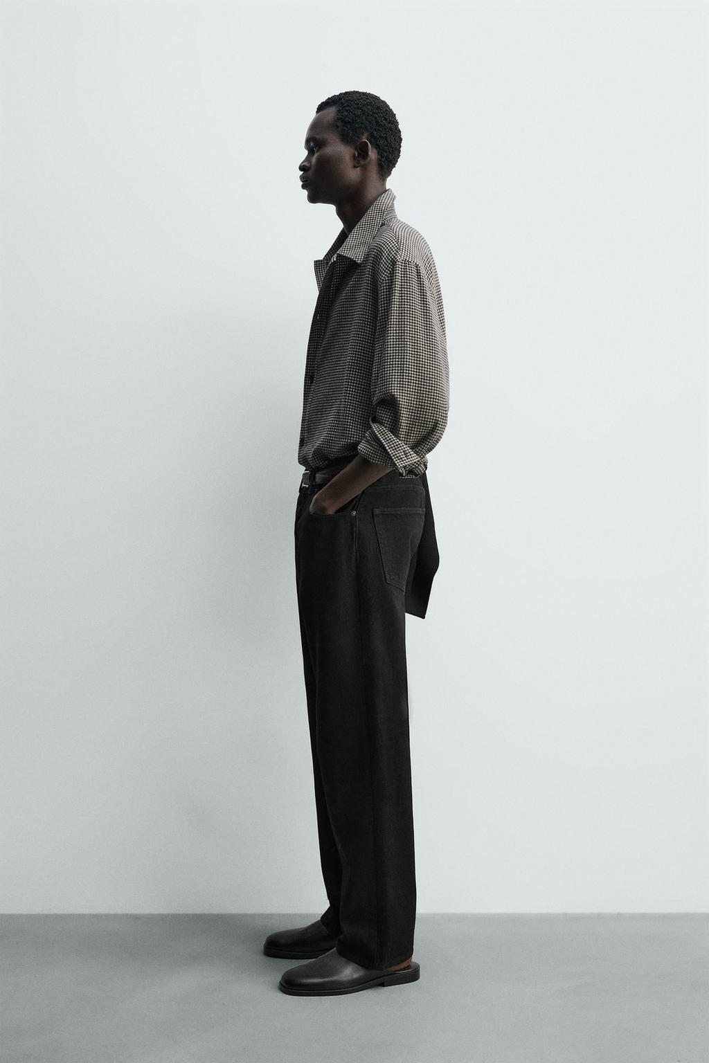 УКОРОЧЕННАЯ КУРТКА-РУБАШКА В КЛЕТКУ