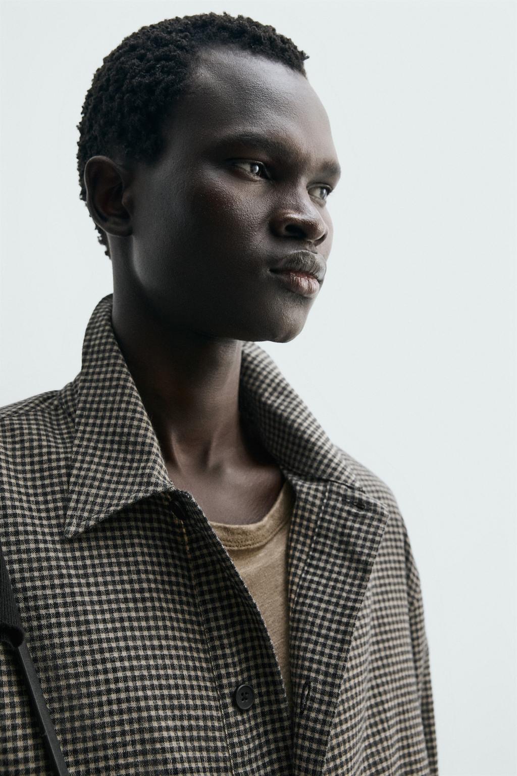 УКОРОЧЕННАЯ КУРТКА-РУБАШКА В КЛЕТКУ