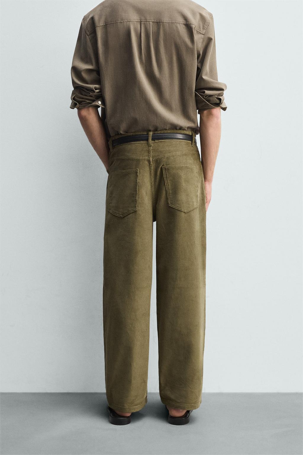 БРЮКИ BALLOON FIT ИЗ ВЕЛЬВЕТА