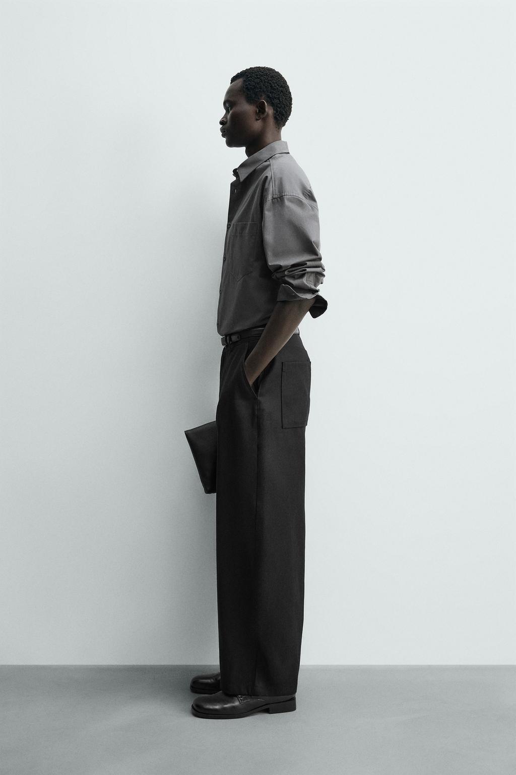 БРЮКИ BARREL FIT ИЗ ЛИОЦЕЛЛА И ХЛОПКА