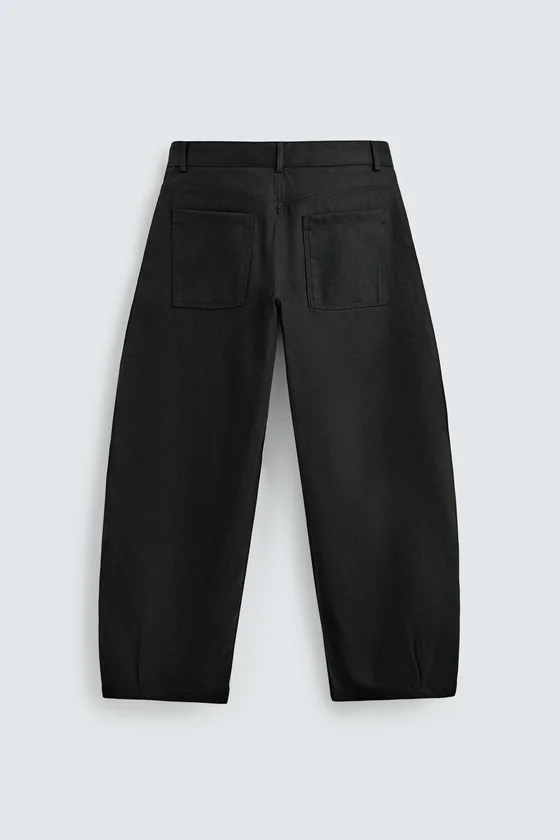 БРЮКИ BARREL FIT ИЗ ЛИОЦЕЛЛА И ХЛОПКА