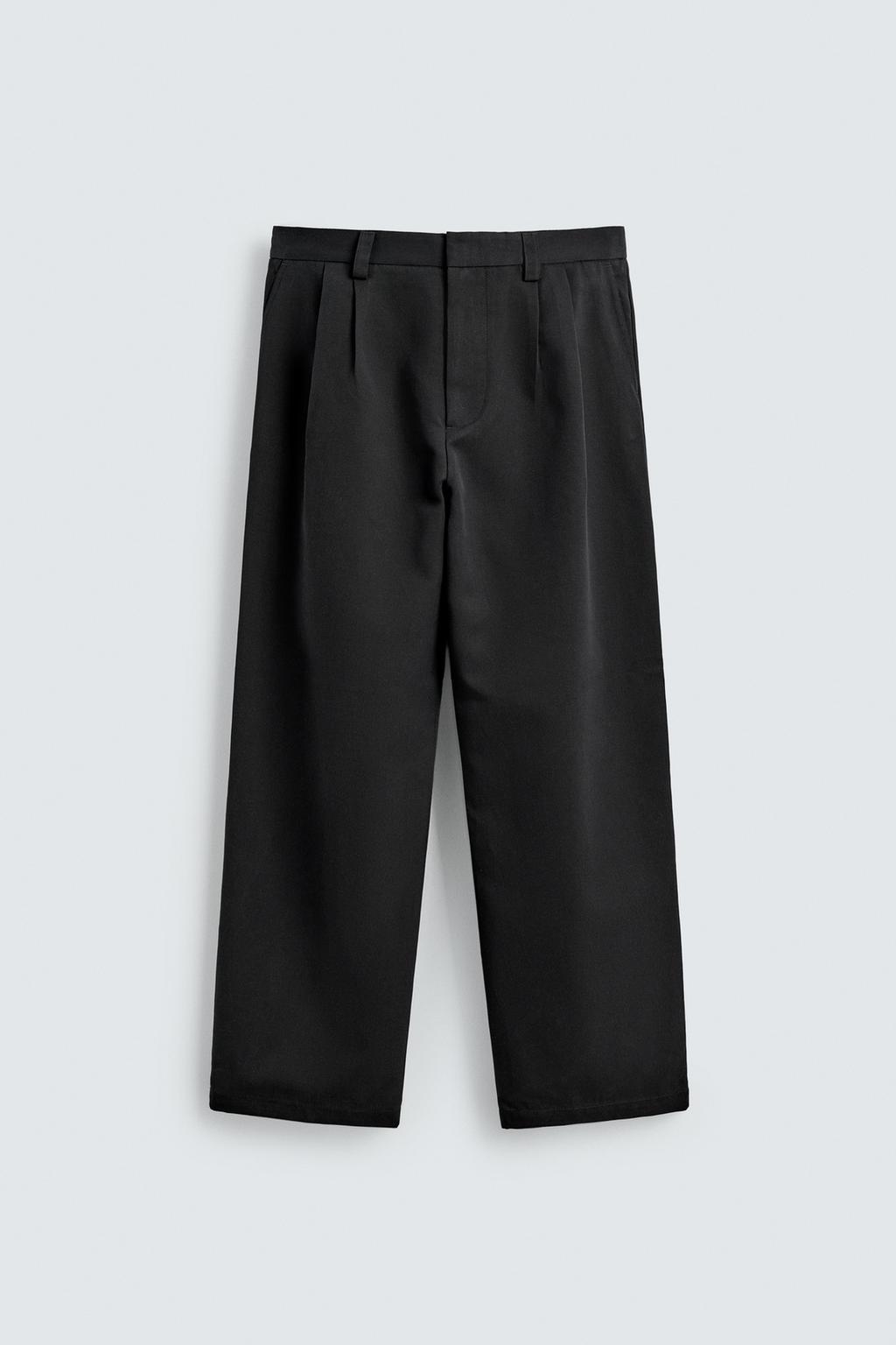 БРЮКИ WIDE FIT СО СКЛАДКАМИ