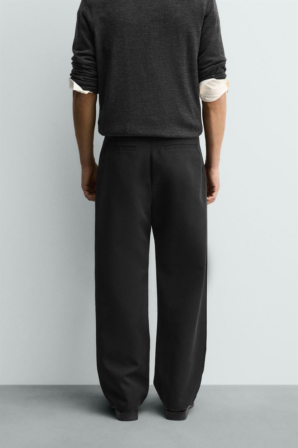 БРЮКИ RELAXED BALLOON FIT СО СКЛАДКАМИ