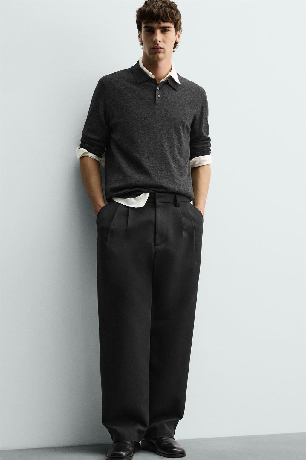 БРЮКИ RELAXED BALLOON FIT СО СКЛАДКАМИ