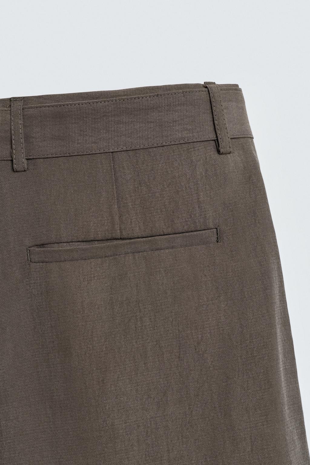 СТРУЯЩИЕСЯ БРЮКИ С РЕМНЕМ