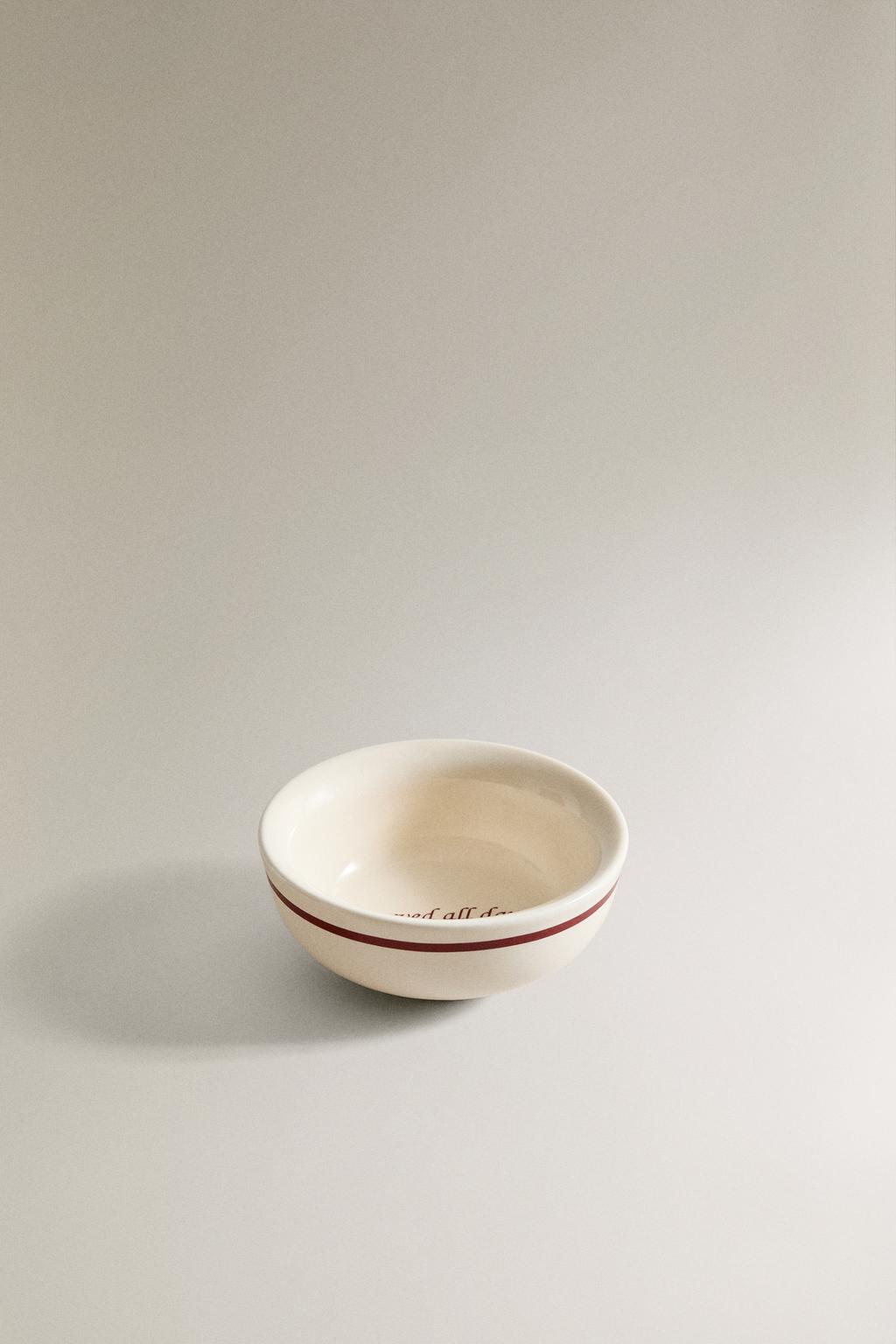 Мини фарфоровая миска для завтрака