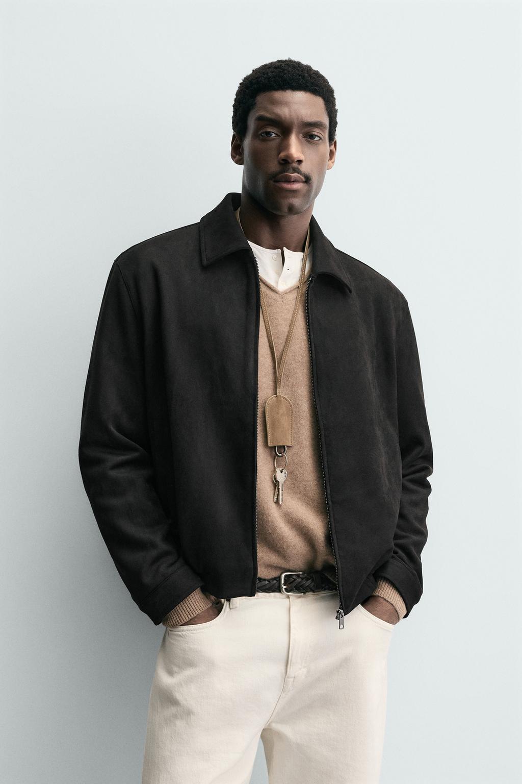 КУРТКА ИЗ ИСКУССТВЕННОЙ ЗАМШИ