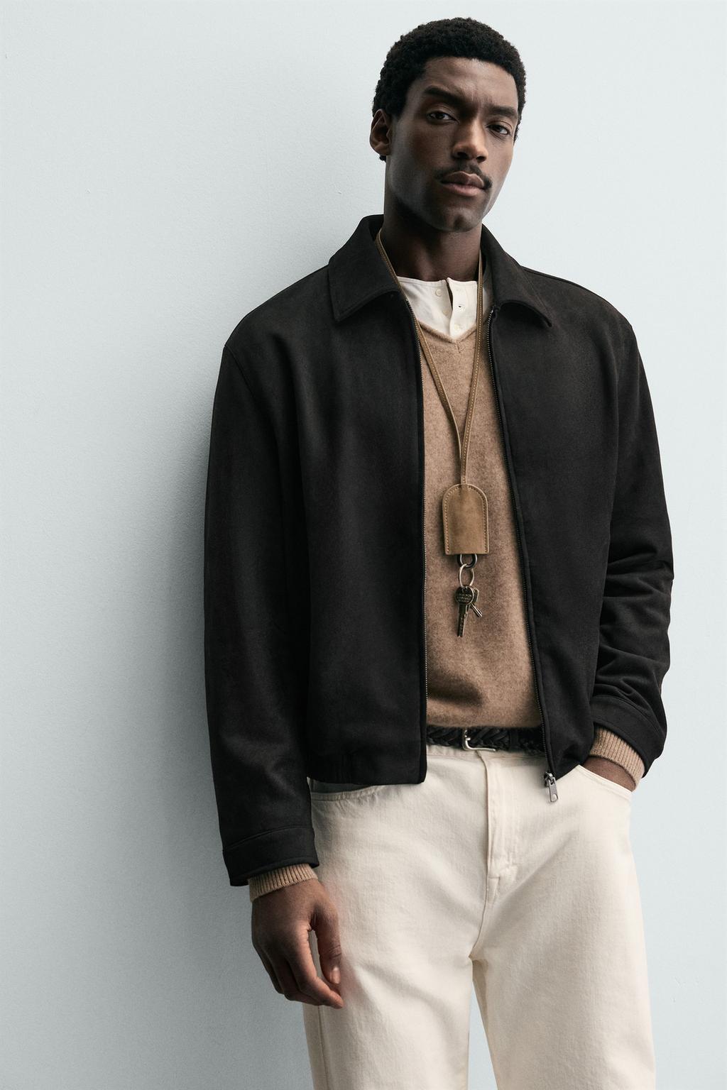 КУРТКА ИЗ ИСКУССТВЕННОЙ ЗАМШИ