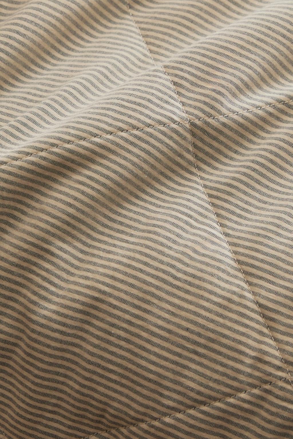 Детское хлопковое одеяло в полоску