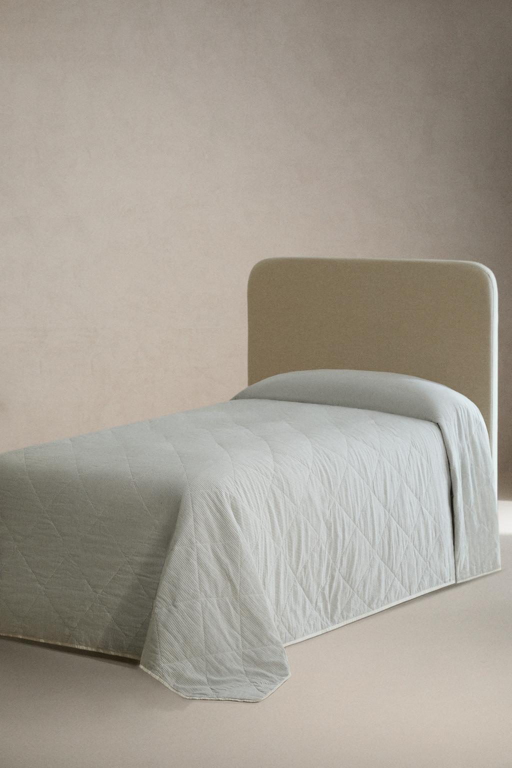 Детское хлопковое одеяло в полоску