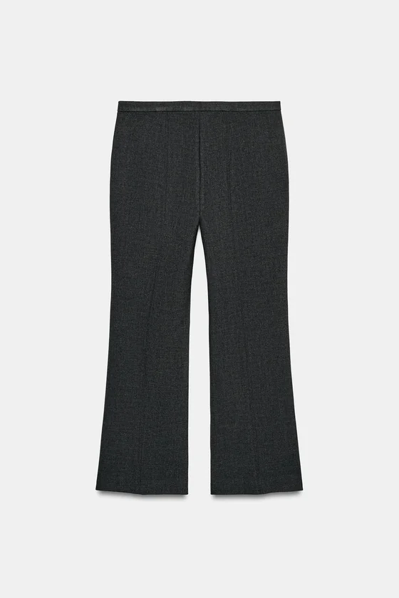 УКОРОЧЕННЫЕ РАСКЛЕШЕННЫЕ БРЮКИ ZW COLLECTION