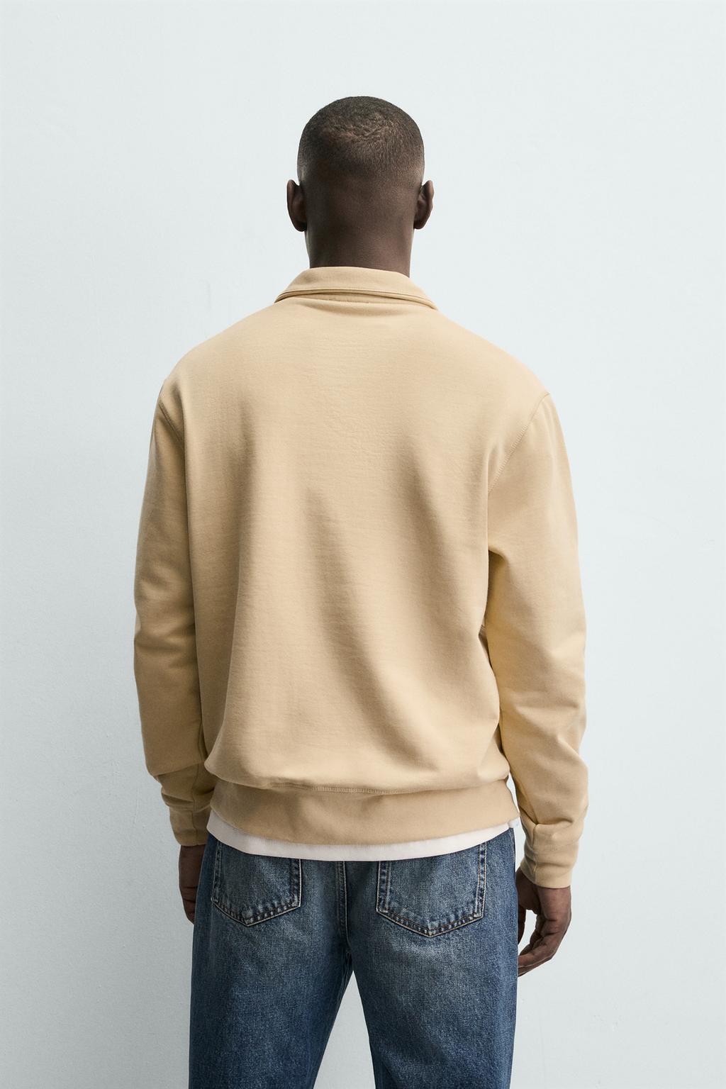 БАЗОВАЯ ТОЛСТОВКА С ВОРОТНИКОМ НА МОЛНИИ