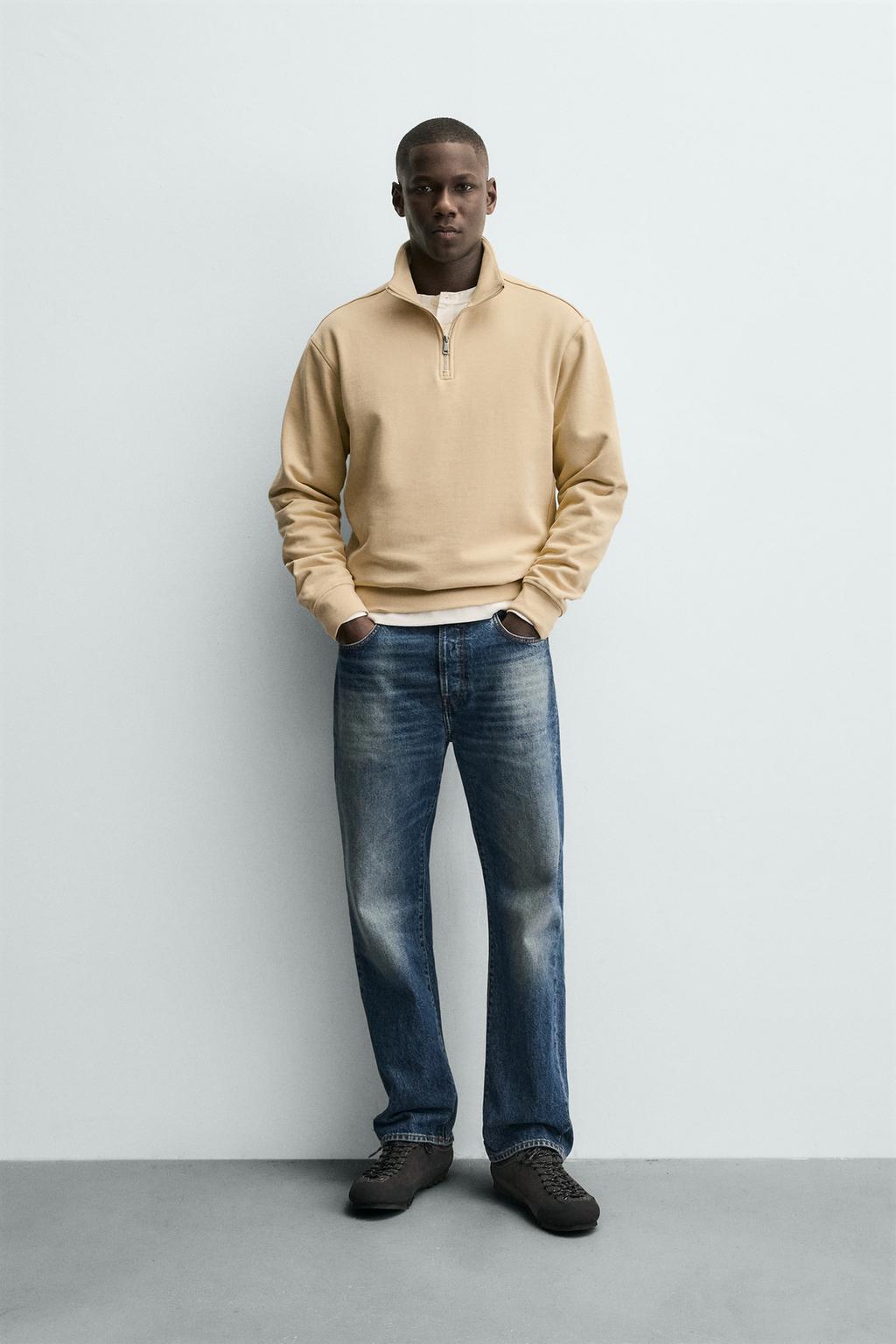 БАЗОВАЯ ТОЛСТОВКА С ВОРОТНИКОМ НА МОЛНИИ