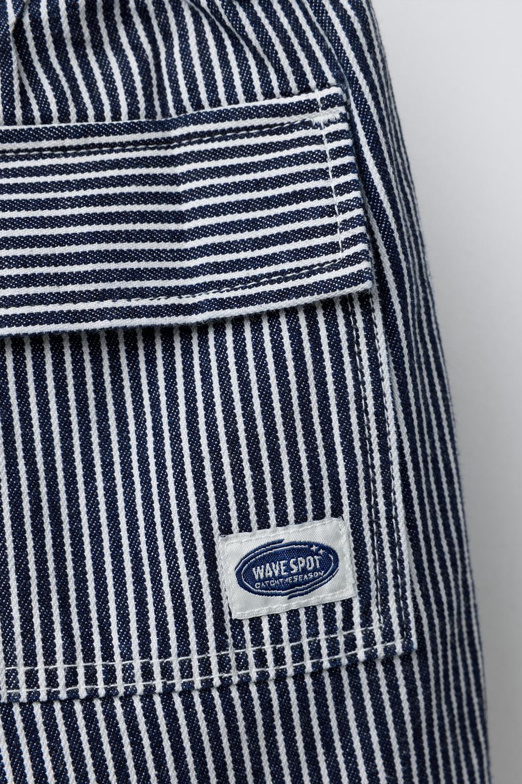 ДЖИНСЫ BAGGY В ПОЛОСКУ