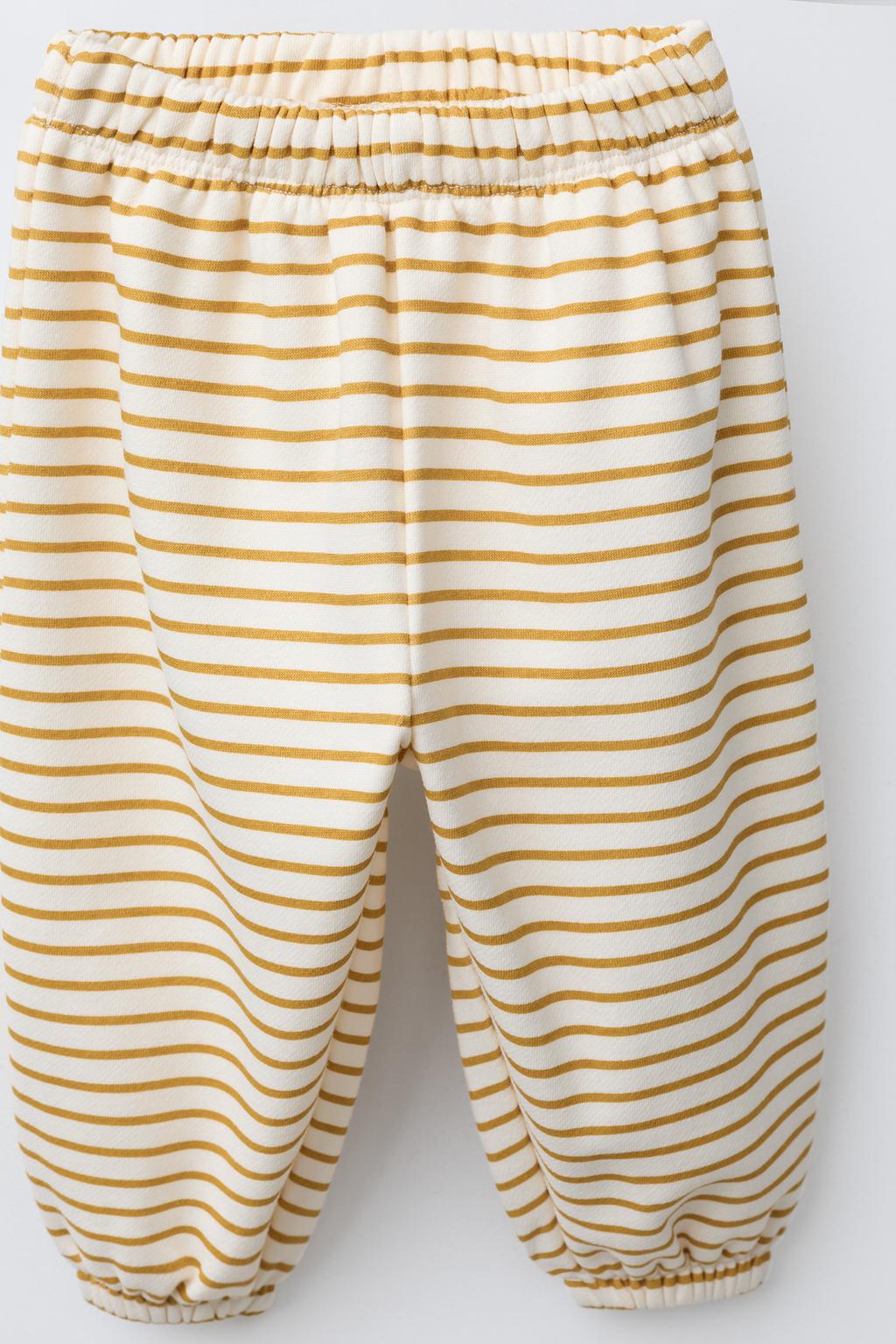 КОМПЛЕКТ ИЗ ТОЛСТОВКИ И БРЮК-ДЖОГГЕРОВ В ПОЛОСКУ