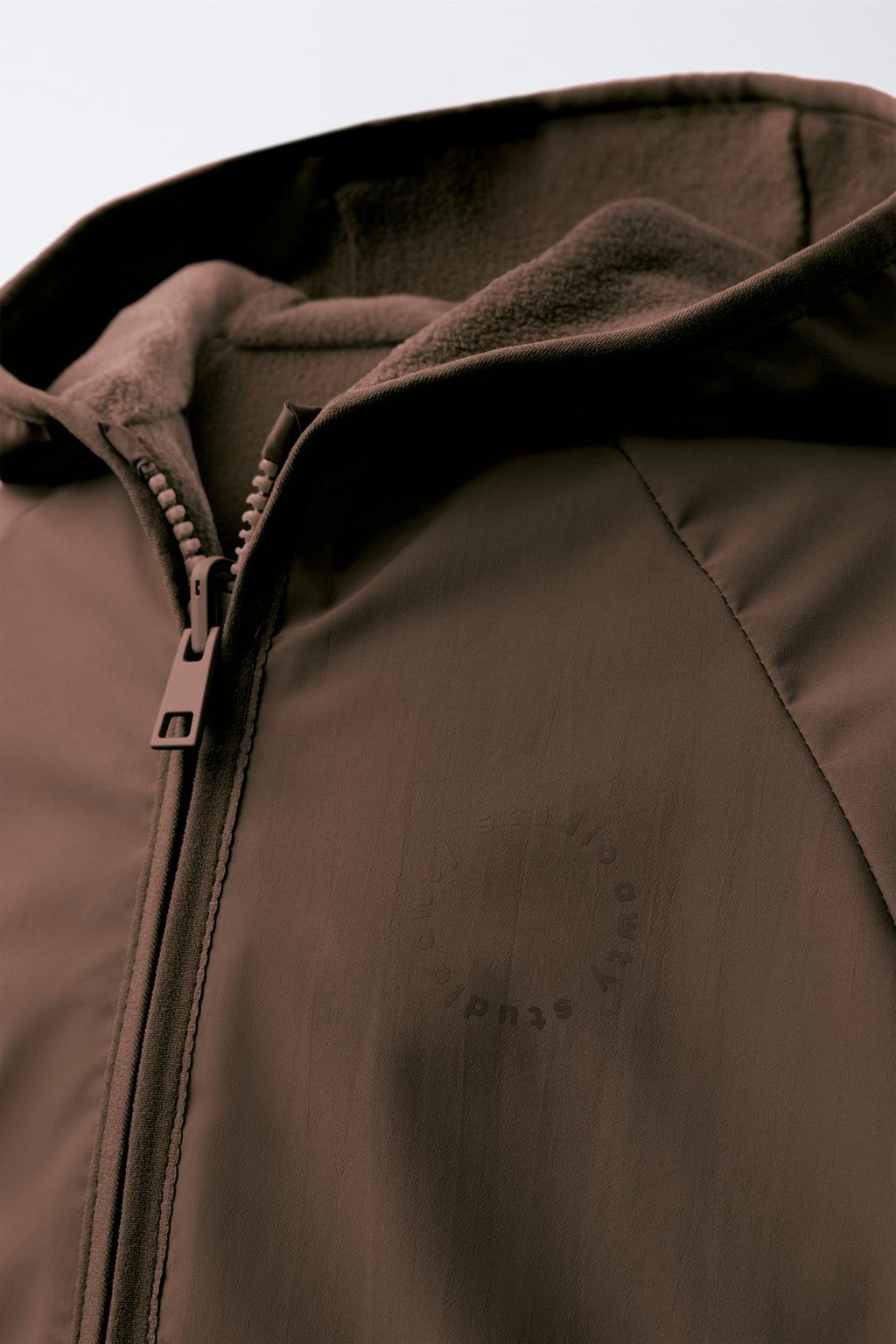 ДВУСТОРОННЯЯ КУРТКА ИЗ ПОЛАРФЛИСА